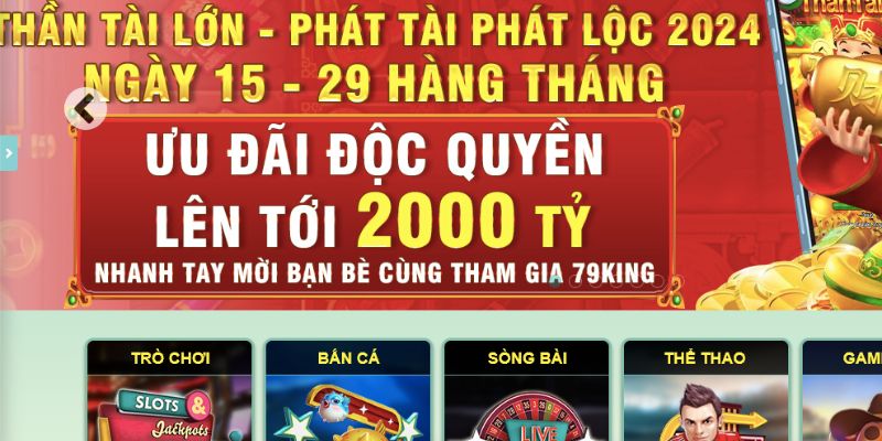 Khuyến mãi Tặng thưởng 100% tiền nạp đầu khi tham gia bắn cá nổ hũ